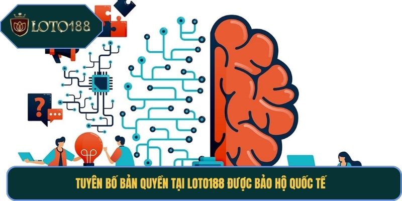 Tuyên bố bản quyền tại Loto188 được bảo hộ quốc tế