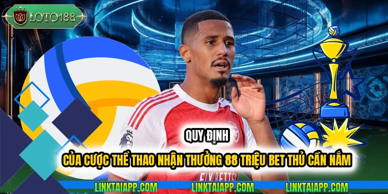 cược thể thao nhận thưởng 88 triệu