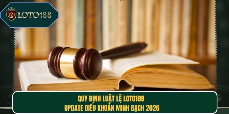Quy Định Luật Lệ Loto188 | Update Điều Khoản Minh Bạch 2026