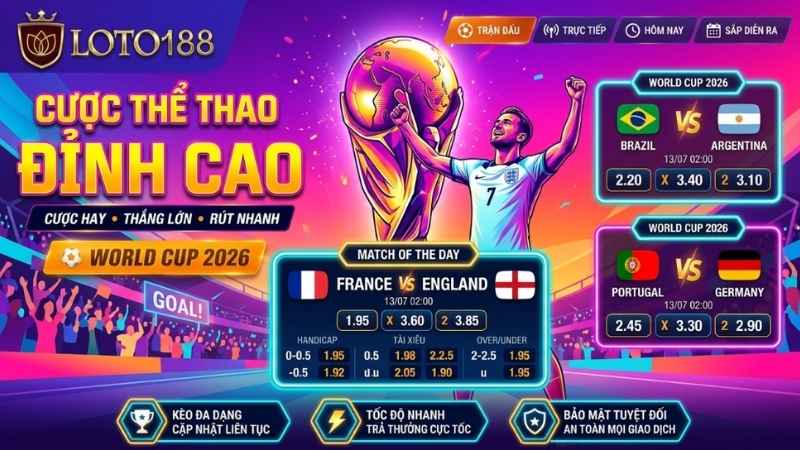 AP Sports Loto188 Sân Chơi Đẳng Cấp Cực Hot