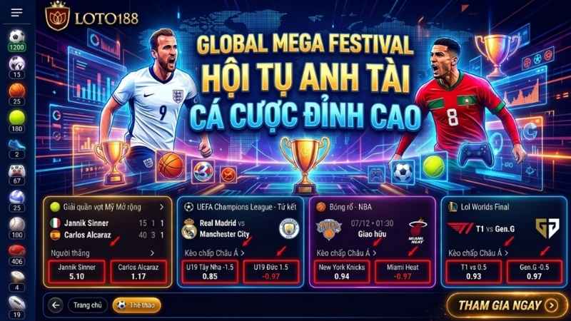 Thể Thao BTI Loto188 Cực Hot Hàng Đầu Hiện Nay
