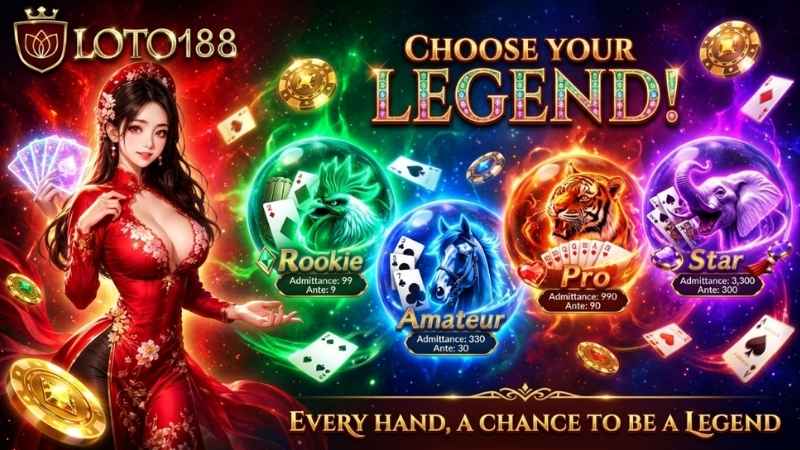 Kho Trò Chơi Game Bài Đỉnh Cao Tại Sảnh V8 Poker Loto188